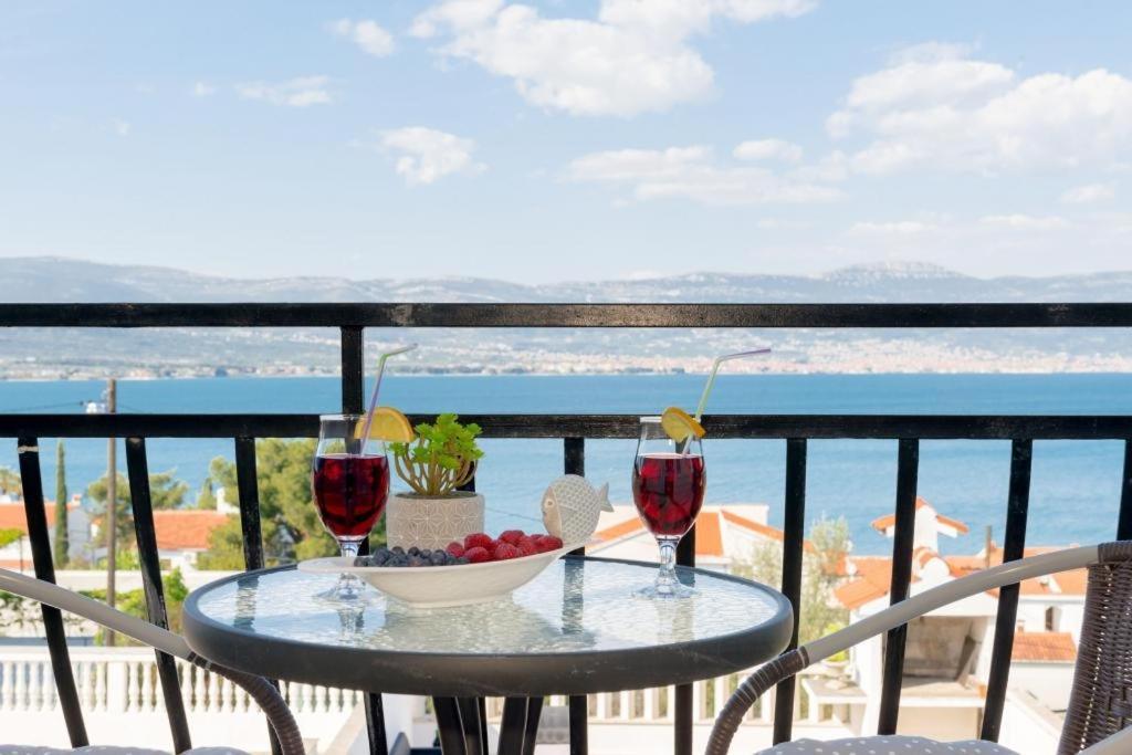 Ferienwohnung In Arbanija Mit Meerblick, Balkon, Klimaanlage, W-Lan 5137-1 特罗吉尔 外观 照片